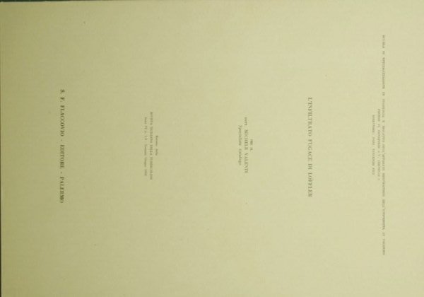 L'infiltrato fugace di Loffler