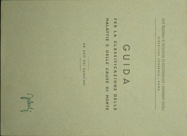 Guida per la classificazione delle malattie e delle cause di …