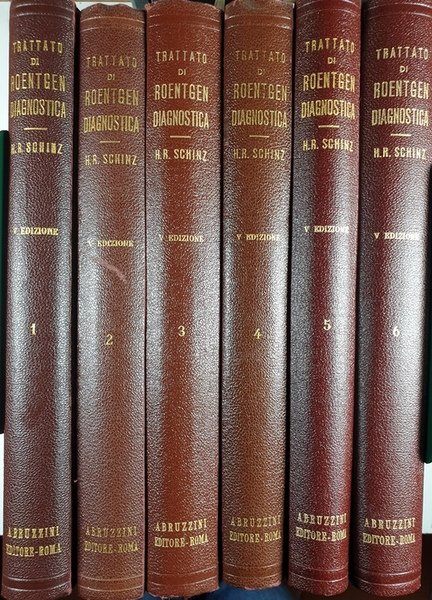 Trattato di roentgendiagnostica. Voll. I/VI