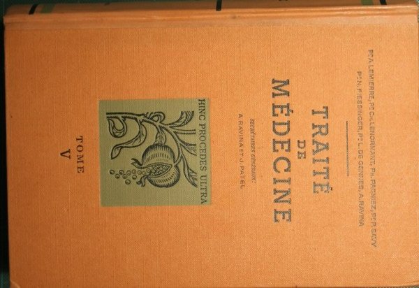 Traite de medecine. Vol. V