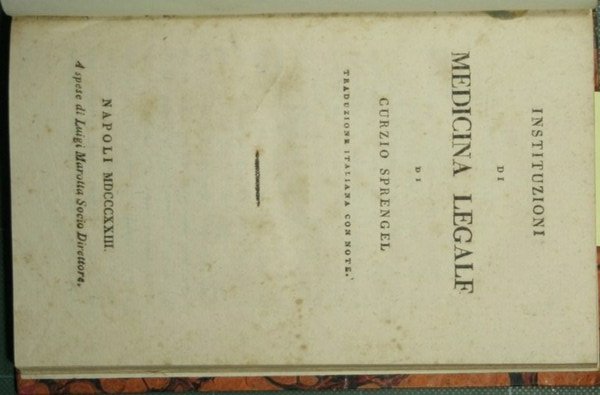Instituzioni di medicina legale