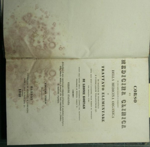 Corso di medicina clinica in cui sono esposti i principii …