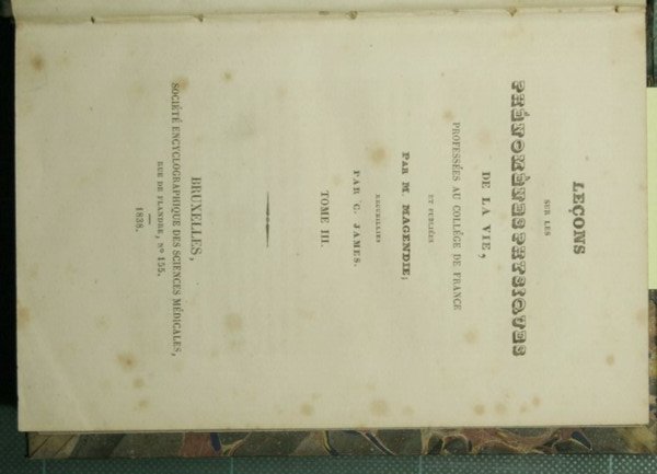 Lecons sur les phenomenes physiques de la vie - Vol. …