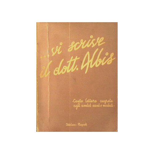…vi scrive il dott. Albis
