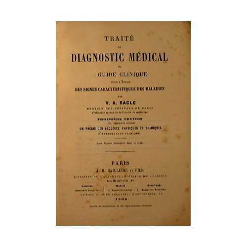 Traitè de diagnostic medical
