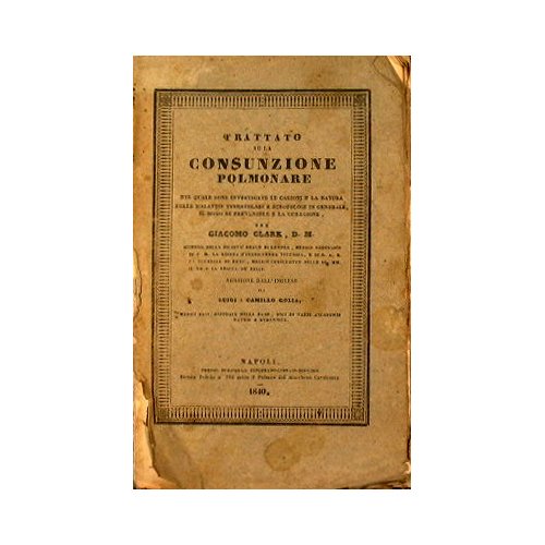 Trattato sulla consunzione polmonare
