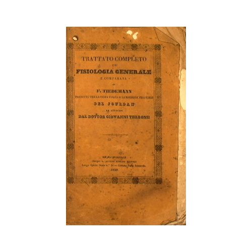 Trattato completo di fisiologia generale e comparata