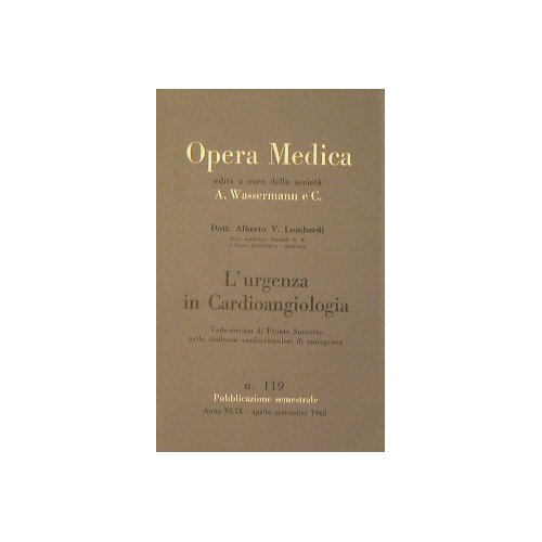 L'urgenza in cardioangiologia