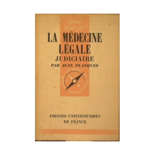 La medicine legale judiciaire