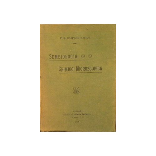Semeiologia Chimico - Microscopica