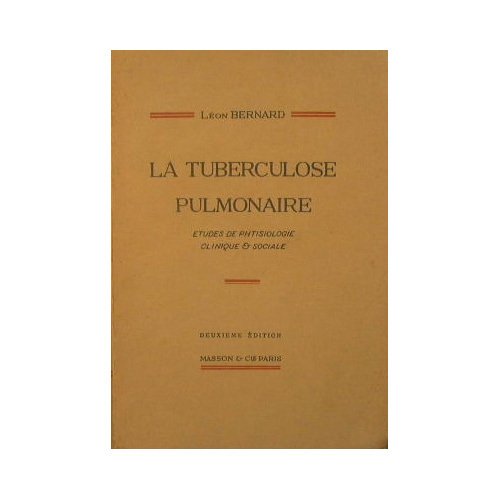 La tuberculose pulmonaire