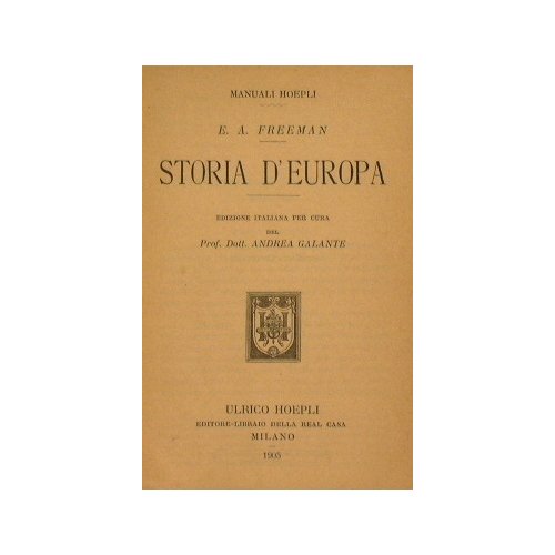 Storia d' Europa