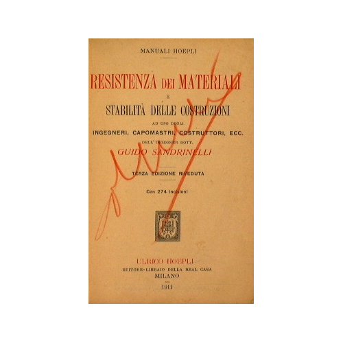 Resistenza dei materiali e stabilità delle costruzioni ad uso degli …