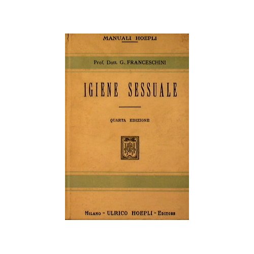 Igiene sessuale ad uso dei giovani e delle scuole.