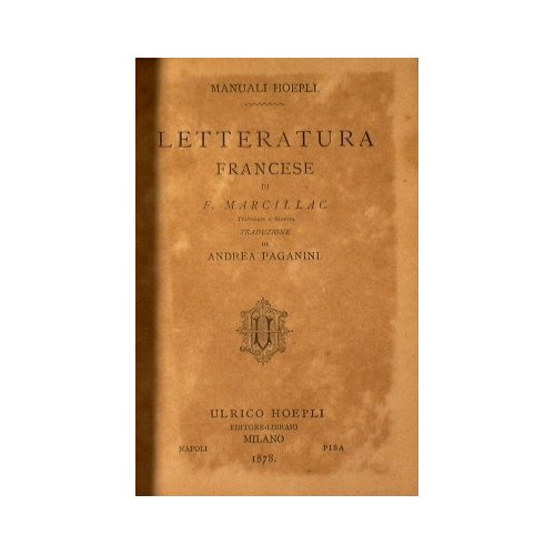 Letteratura Francese
