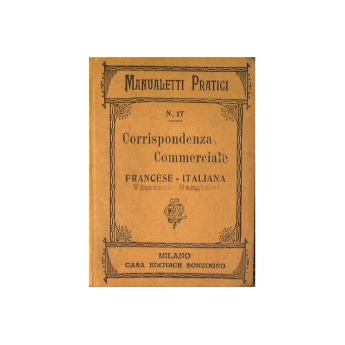 Corrisponenza commerciale francese - italiana