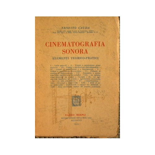Cinematografia sonora elementi teorico pratici