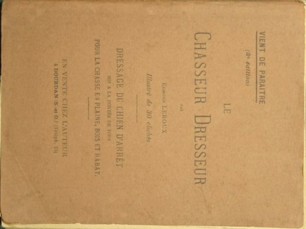 Le chasseur dresseur