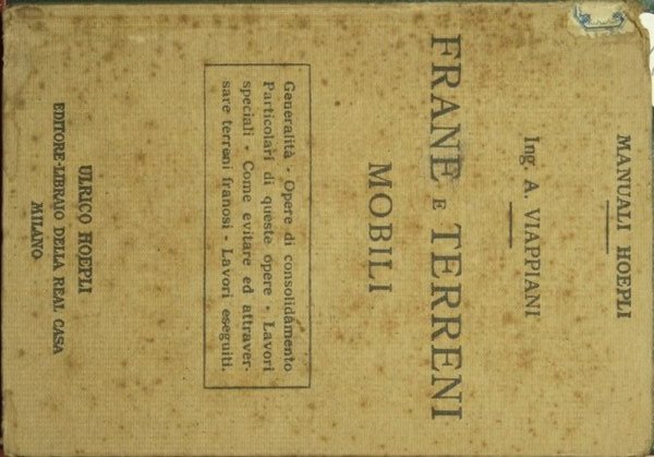 Frane e terreni mobili