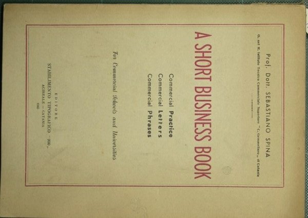 A short business book