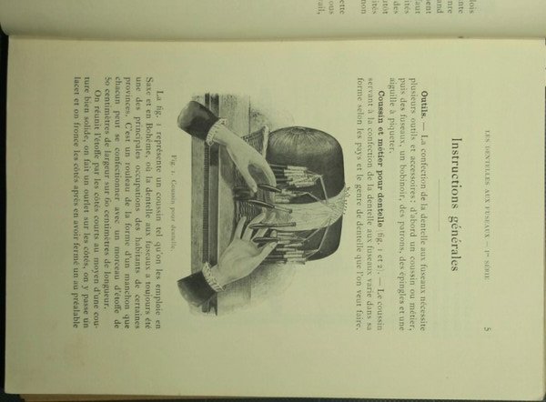 Les dentelles aux fuseaux