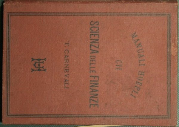 Scienza delle finanze