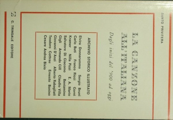 La canzone all'italiana