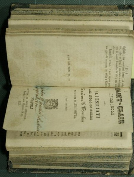 Saint-Clair delle isole ossia Gli esiliati all'isola di Barra - …