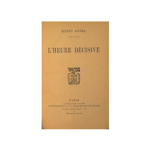 L'Heure Décisive