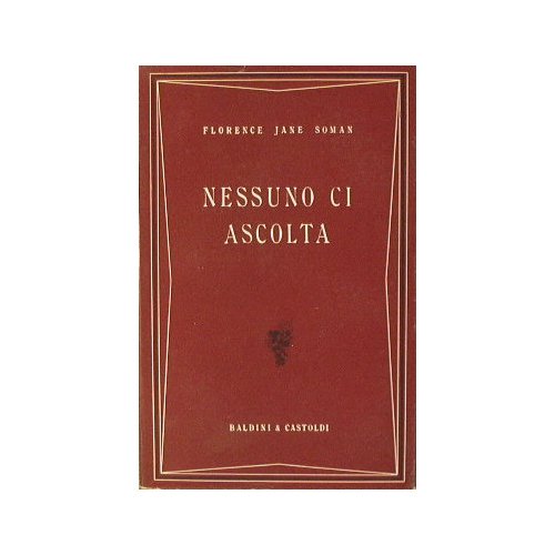 Nessuno ci ascolta