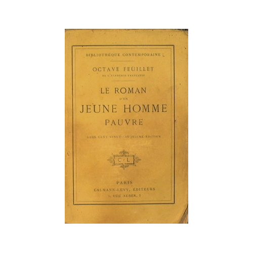 Le roman d'un jeune homme pauvre