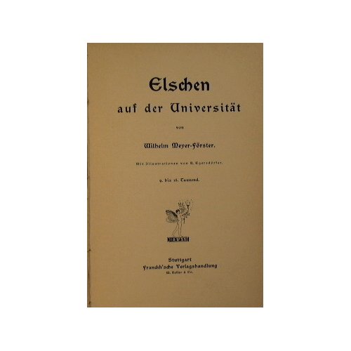 Elschen auf der Universität