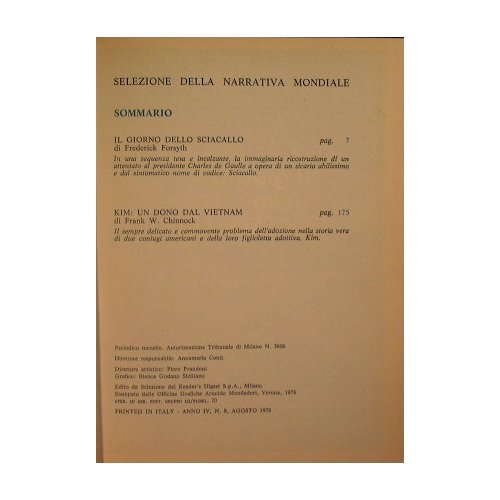 Selezione della narrativa mondiale | Immagine principale