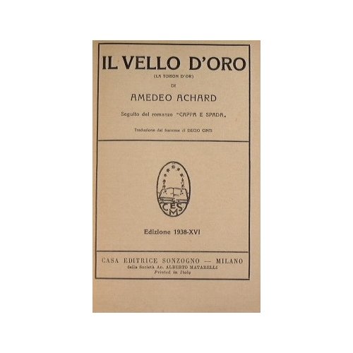 Il vello d'oro