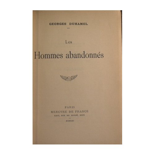 Les Hommes abandonnés