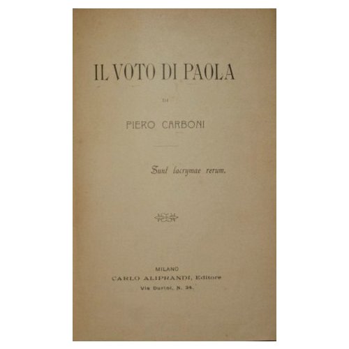 Il voto di Paola | Immagine principale
