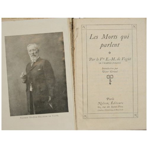 Les morts qui parlent | Immagine principale