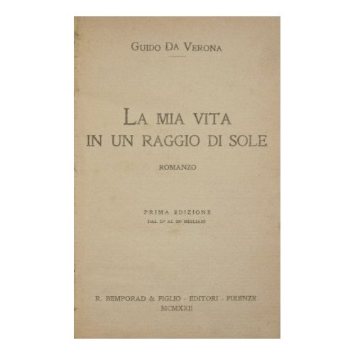 La mia vita in un raggio di sole | Immagine principale