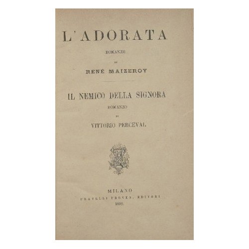 L'adorata - Il nemico della signora | Immagine principale