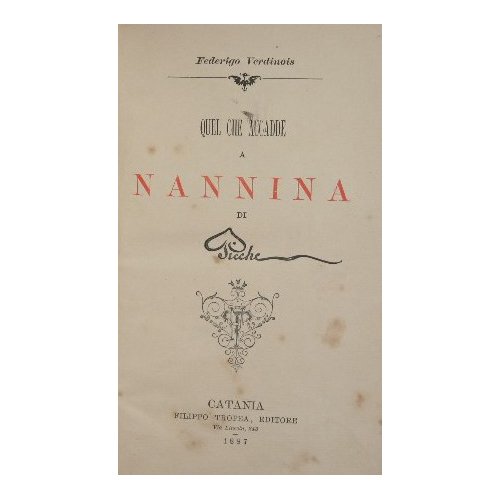 Quel che accadde a Nannina | Immagine principale