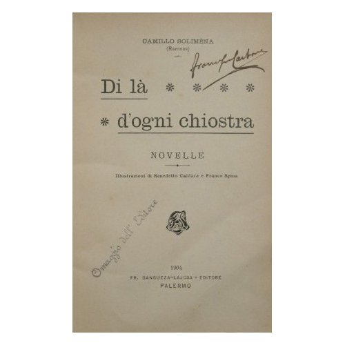 Di là d'ogni chiostra | Immagine principale