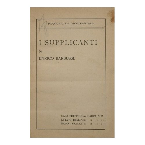 I supplicanti | Immagine principale