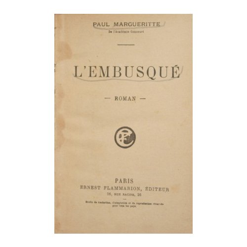 L'embusqué | Immagine principale