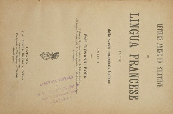 Letture amene ed istruttive in lingua francese | Immagine principale