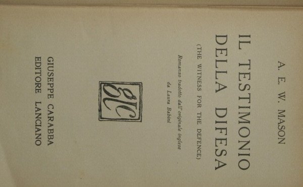 Il testimonio della difesa | Immagine principale