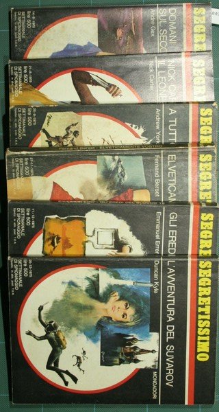 Segretissimo - Settimanale di spionaggio - II semestre 1975 | Immagine principale