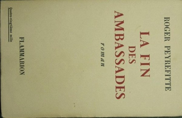 La fin des ambassades