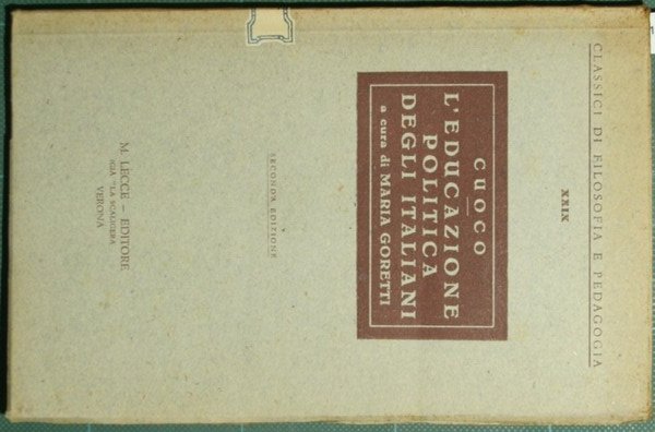 L'educazione politica degli italiani