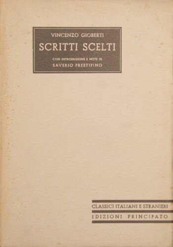 Scritti scelti | Immagine principale