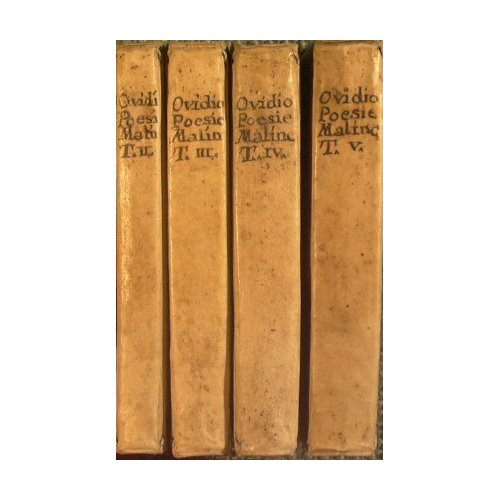 Delle poesie malinconiche di Publio Ovidio Nasone commentato dal P. …